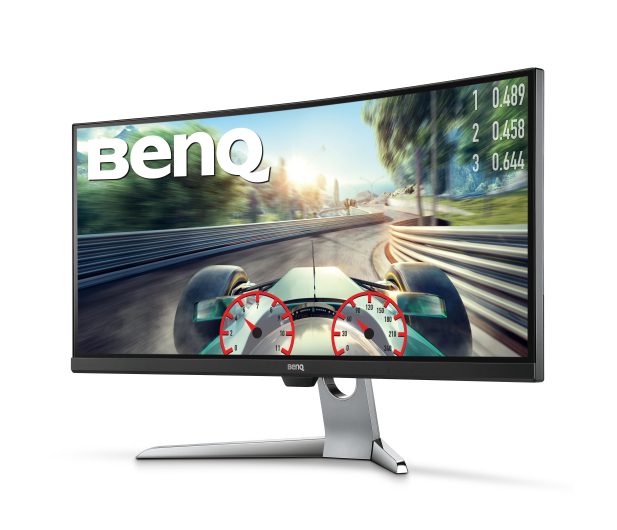 BenQ EX3501R Curved srebrno-czarny - 377982 - zdjęcie 2